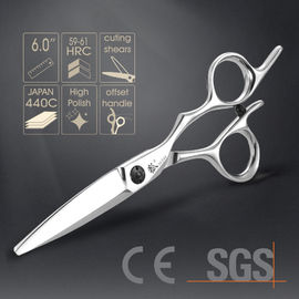 6.0 Inch Hair Salon Shears Japanese 440C Steel Sliding Cutting High Smoothness